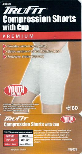 Tru-Fit Compression Shorts with Cup