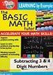 Basic Math Tutor - Subtracting 3 And 4 Digit Numbers