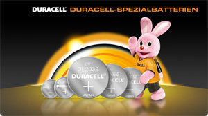 Duracell-Spezialbatterien