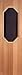 Emerald Sauna Door Cedar BL-DEM