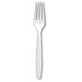 100 x Disposable White Plastic High Quality Forks For Party / Wedding Cutlery