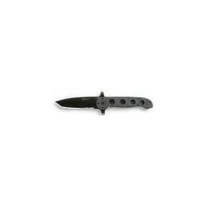 Columbia River Knife and Tool's M16-14SF Big Dog Aluminum Tanto Blade Combo Edge Knife by