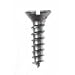 Stainless Steel 18-8 Slot Flat Hd Type BA Sheet Metal Screw #00