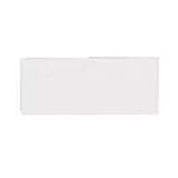 File Folder White Inserts, 1/3 Tab Cut, Blank, White (ESS343) Qty-2