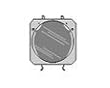 Dichroic Daylight 5600K Filter for Lowel Omni O1-51