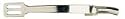 Blunt spur, 25mm, stainless steel