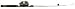 Sporting Goods : H.T. Enterprises® Little Jigger 28" Pre-rigged Jig Pole with Hardwood Handle