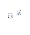 Earrings - Sterling Silver Cubic Zirconia Stud Earrings