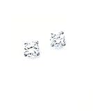 Earrings - Sterling Silver Cubic Zirconia Stud Earrings