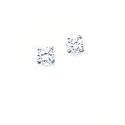 Earrings - Sterling Silver Cubic Zirconia Stud Earrings