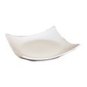 Square China Dinnerware 12 Plate with High Points