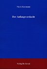 Der Anfangsverdacht