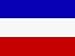Yugoslavia Flag Polyester 3 ft. x 5 ft.