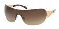 Prada - Prada Sunglasses PR 60IS 5AK6S1 Shiny Gold Brown Gradient