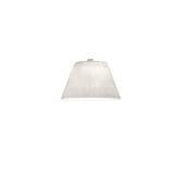 WAC Lighting G598-WT Dapper Cased Glass Shade in White,
