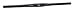HANDLEBAR KORE ELITE FLAT 580X31.8X5D BLACK