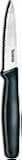 Paring, Wavy, Large, Black Nylon, 3.25 in.  Category: Plastic Handled Paring Cutlery
