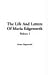 Book The Life And Letters Of Maria Edgeworth