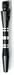 Color Master Aluminum Grooved Dart Shafts - Short - Black - Set of 3
