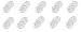 Shure PA757M Medium Flex Sleeves for Shure E2c Sound-Isolating Earphones (5 Pairs)