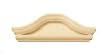 Dollhouse Miniature Bonnet Window Pediment Set of 2