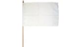 White (Blank) Stick Flag