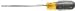 Stanley 66-097 3/16-Inch Vinyl Grip Light Blade/Cabinet Tip Screwdriver