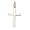 Cross Charm - Gold Plate