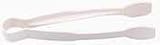12 Red Scalloped Tongs (11-0663)