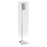 Vogels VLS107 Satellite speaker floor stand silver (Pair)