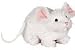 Lil'Kinz Mini Plush Stuffed Animal White Mouse