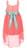 Rare Editions Big Girls' "Coral" Hi-Low Dress - coral, 14