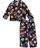 Super Mario Little Boys Flannel Coat Style Pajamas (6, Super Black)