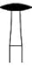 Brasseler 825-11-060 6.0mm Medium Diamond Grit Knife Edge Bur, 3/32 S/S Shaft
