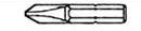 D.O. Smith 22525 Power Bits & Tips #2 x 1 Phillips bit (6 Pack)