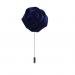 Men Lapel Flower Brooch Boutonniere Tuxedo Stick Pin Royalblue