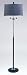 High Ball Collection Floor Lamp Chrome with Black