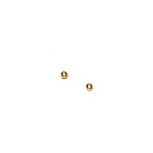 14k Yellow 2 mm Childrens Ball Post Stud Earrings