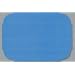 Hoffmaster 310659 Linenized Bond Placemat, 14" Length x 9-3/4" Width, Tiffany Cut, Marina (Case of 1000)
