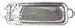 Aluminum Tray with Handles