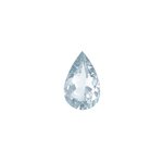 6x4 mm-0.35 Cts Aquamarine ( Pear-A )