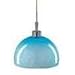 Alico - FRPC5400-49-15: Bolla Single-Lamp Ali-Jack Pendant - for Canopies with Gradient Sky Blue Gl