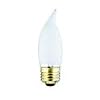 60 Watt Bent Tip Medium Base, Frosted