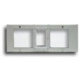 28 to 33 Wide Window Sash Pet Door W 5 X 7 Flap