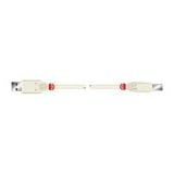 LINDY USB2 Cable Type A Male to Type B Male, 1m