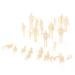 20pcs Unpainted Model Train People Figures 1:30