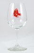 Boston Red Sox Socks Logo 12 Ounce Wine Glass