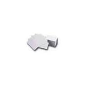 Zebra Premier Grade Blank White Cards2.12" x 3.38" - 500 x Card