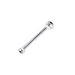 14KT Solid White Gold Nose Bone Ring 1.5mm Ball 20G FREE Nose Ring Backing