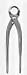Dallas Bonsai Garden's 7 inch, Japanese Hand Forged Stainless Steel Root Cutter.